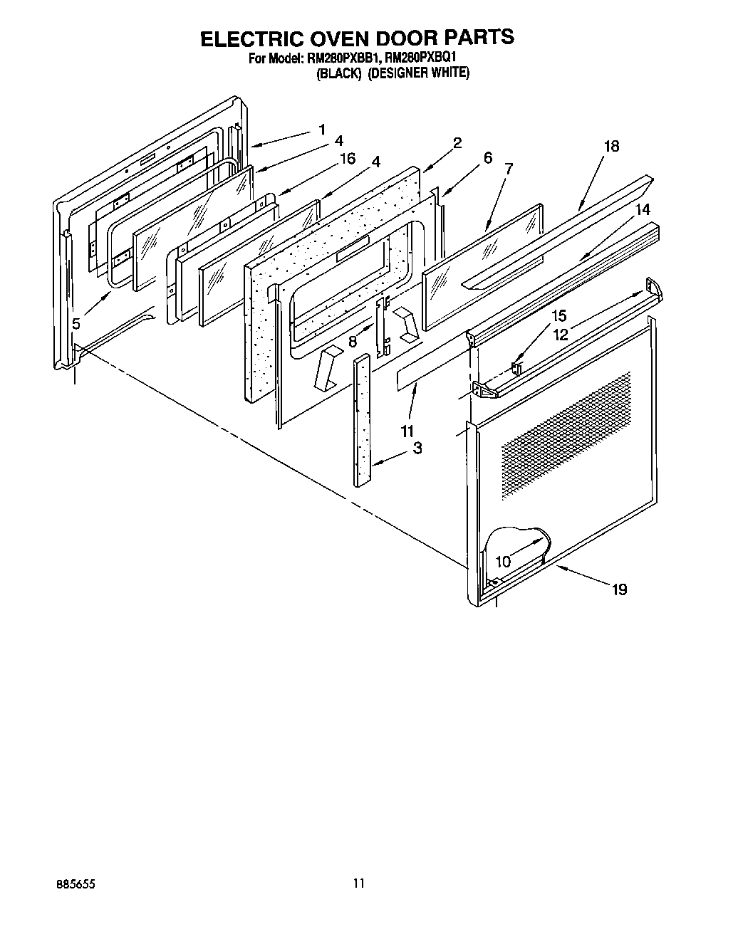 08 - ELECTRIC OVEN DOOR