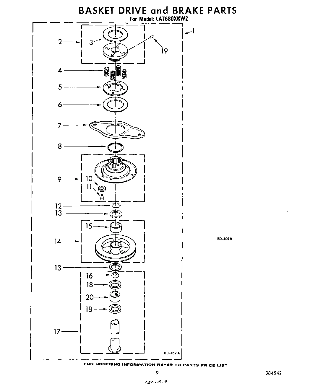08 - BASKET DRIVE AND BRAKE
