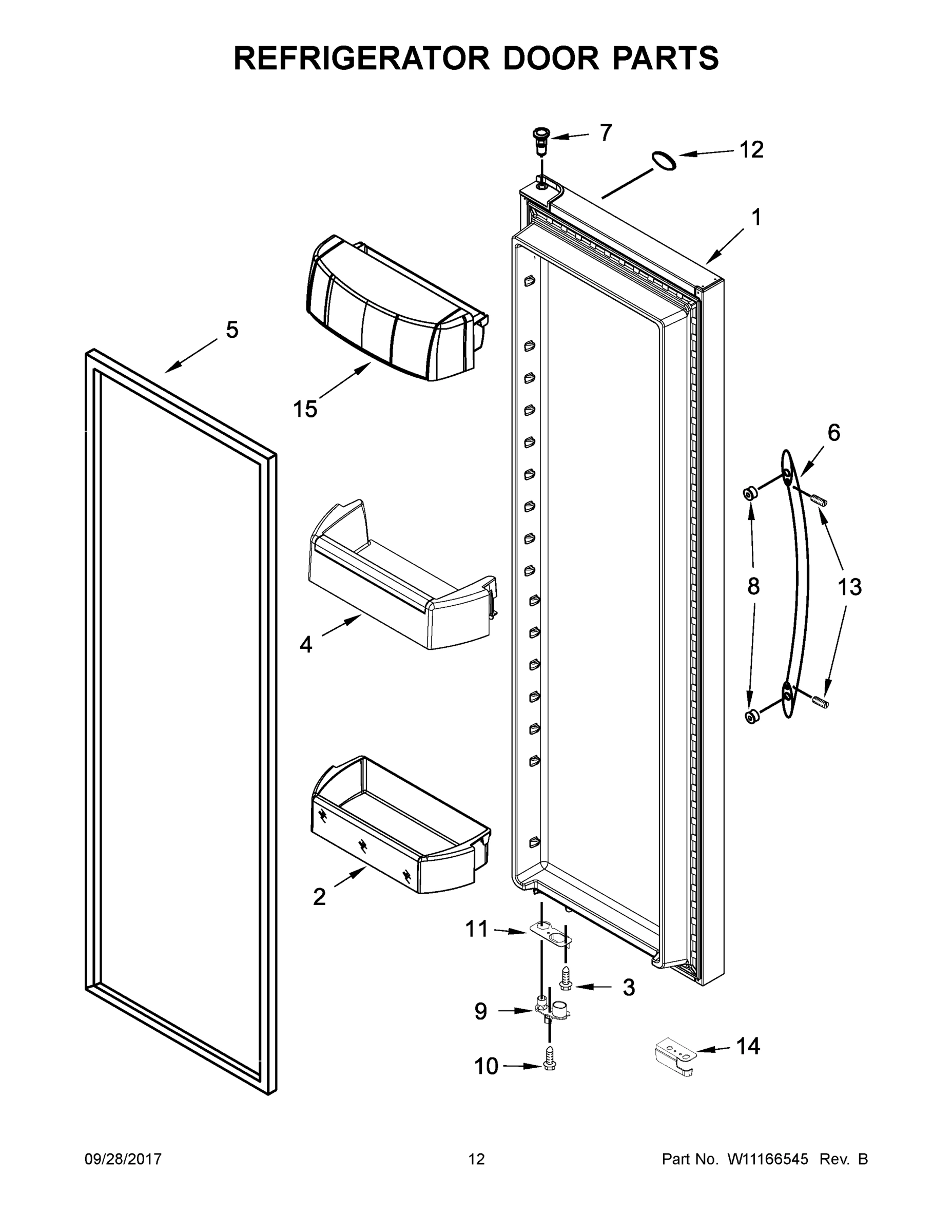 07 - REFRIGERATOR DOOR PARTS
