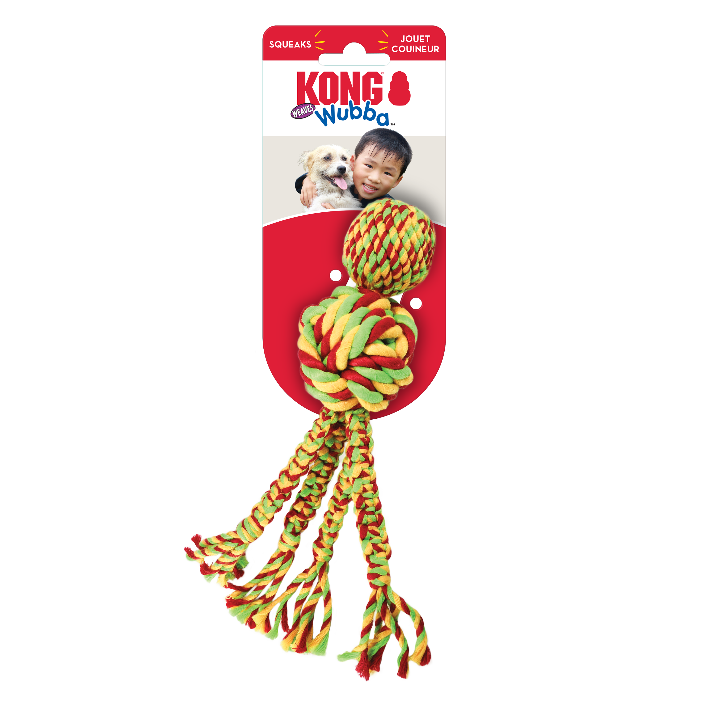 Wubba Weaves w/Rope Assorted onpack product image
