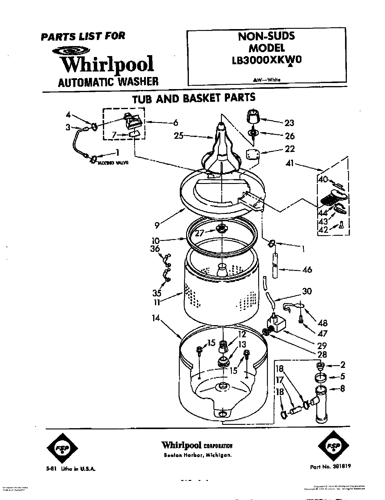 01 - TUB AND BASKET
