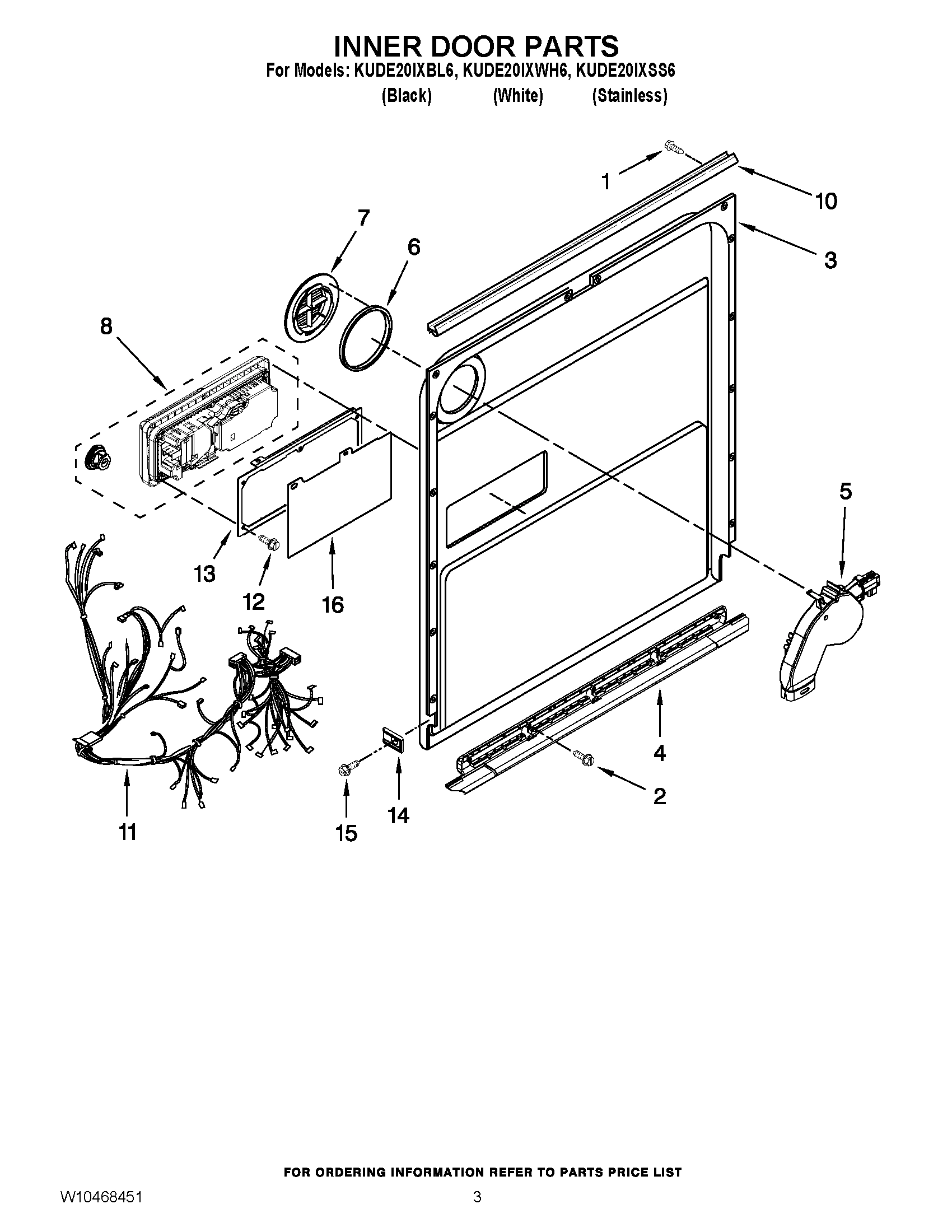 03 - INNER DOOR PARTS