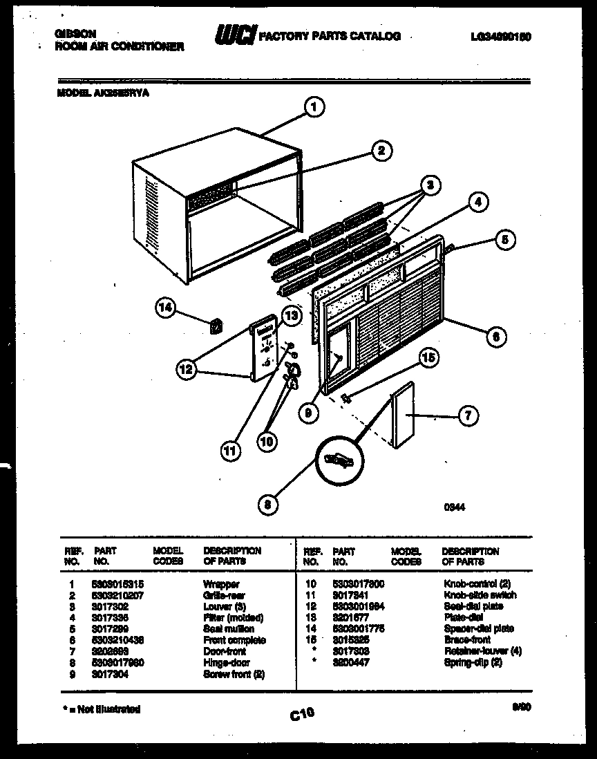 02 - CABINET PARTS