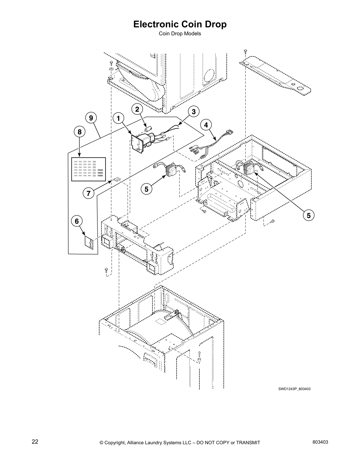 Electronic Coin Drop