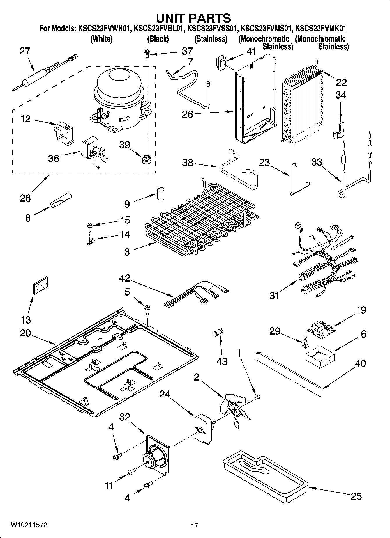 11 - UNIT PARTS
