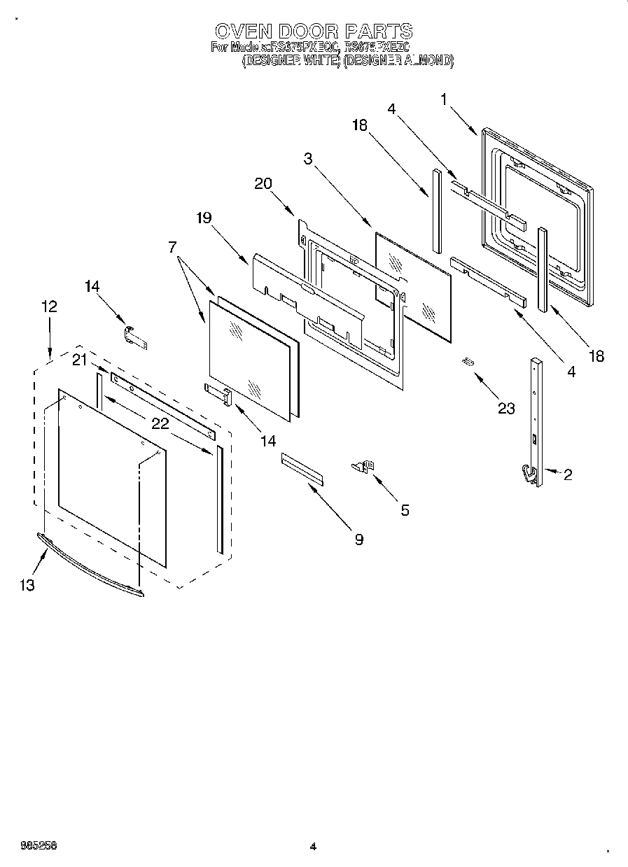 03 - OVEN DOOR