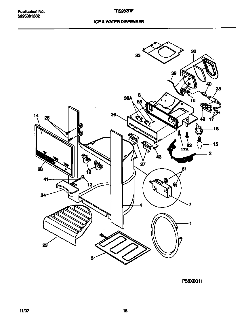 10 - ICE & WATER DISPENSER