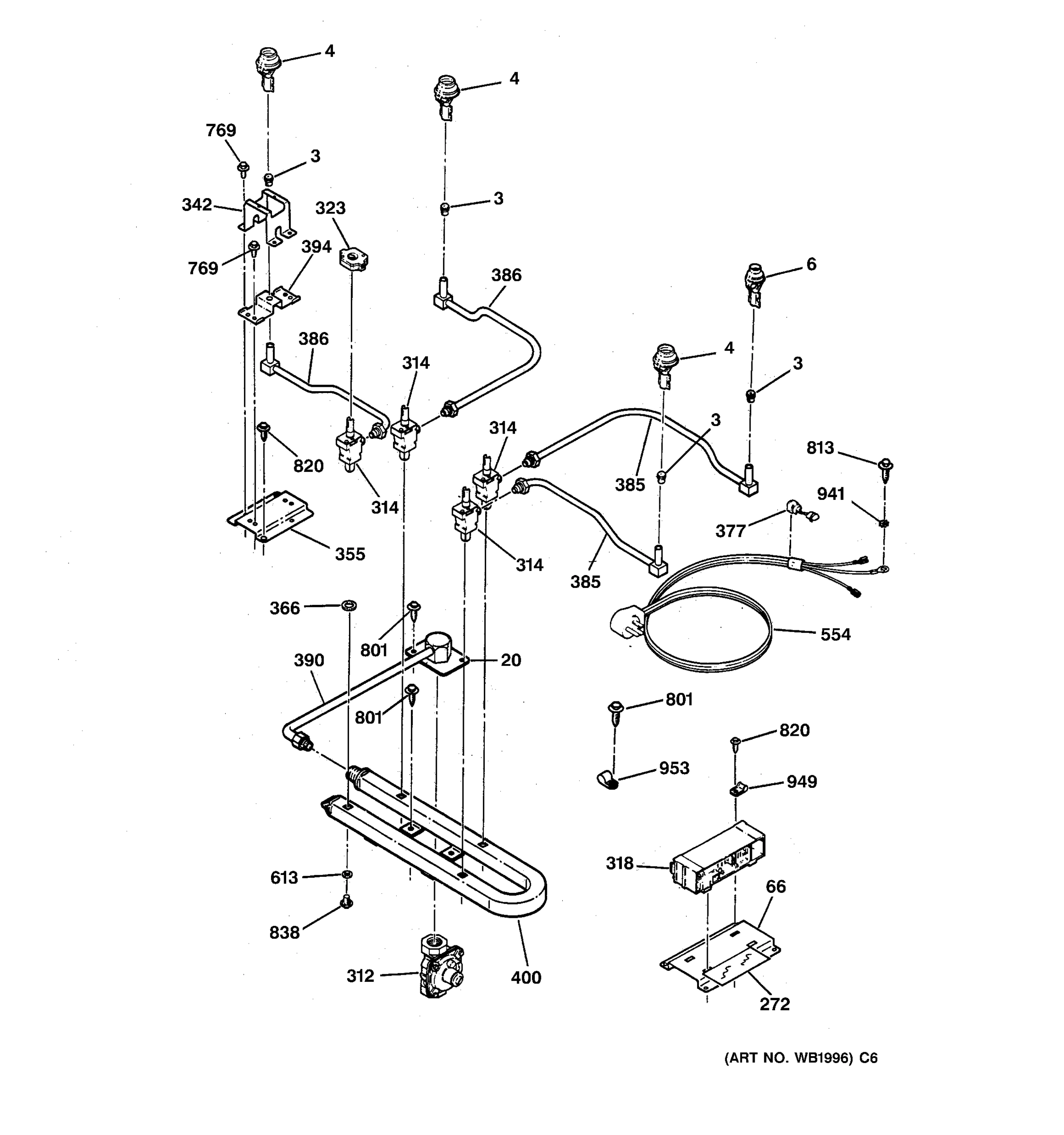 GAS & BURNER PARTS