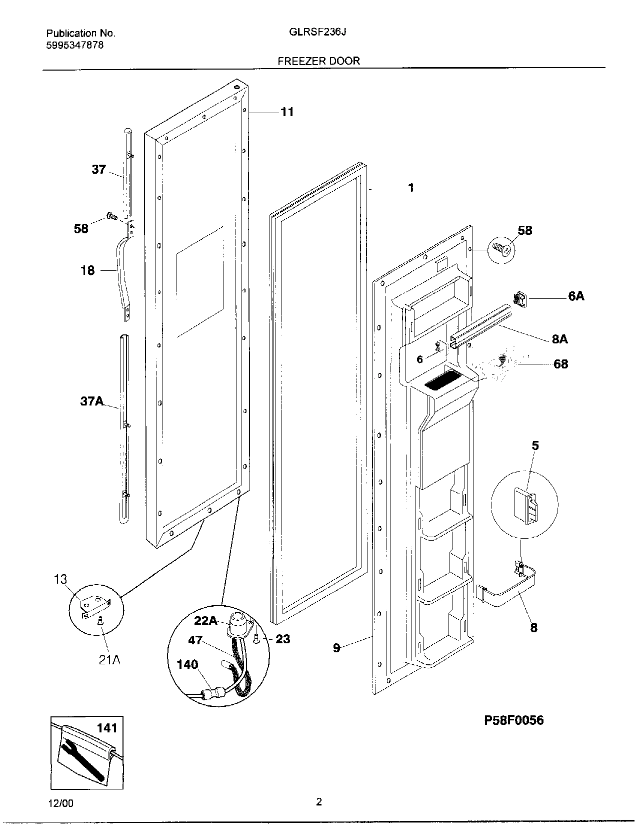 02 - FREEZER DOOR