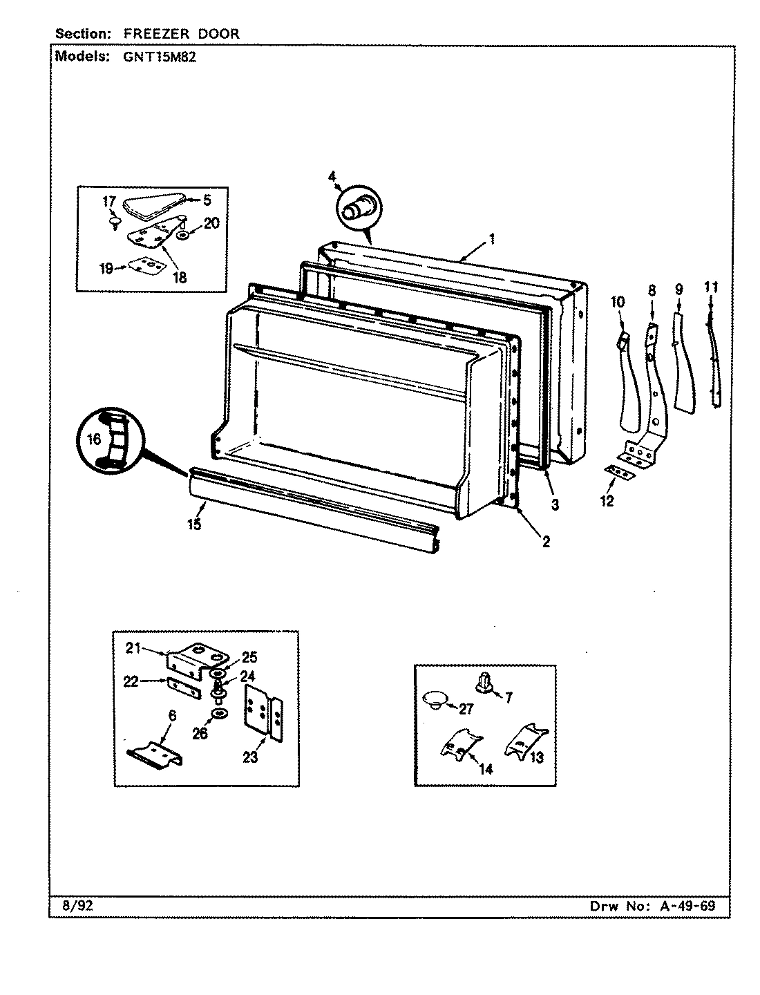 02 - FREEZER DOOR