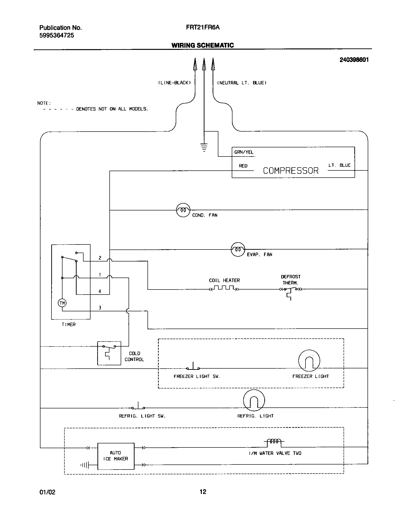 12 - WIRING SCHEMATIC