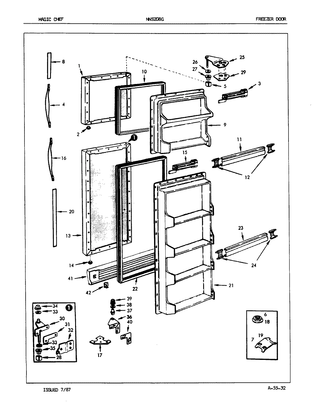 02 - FREEZER DOOR