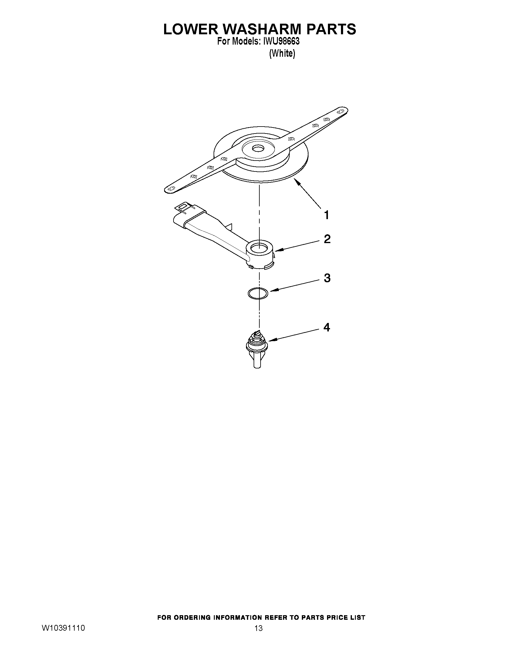11 - LOWER WASHARM PARTS