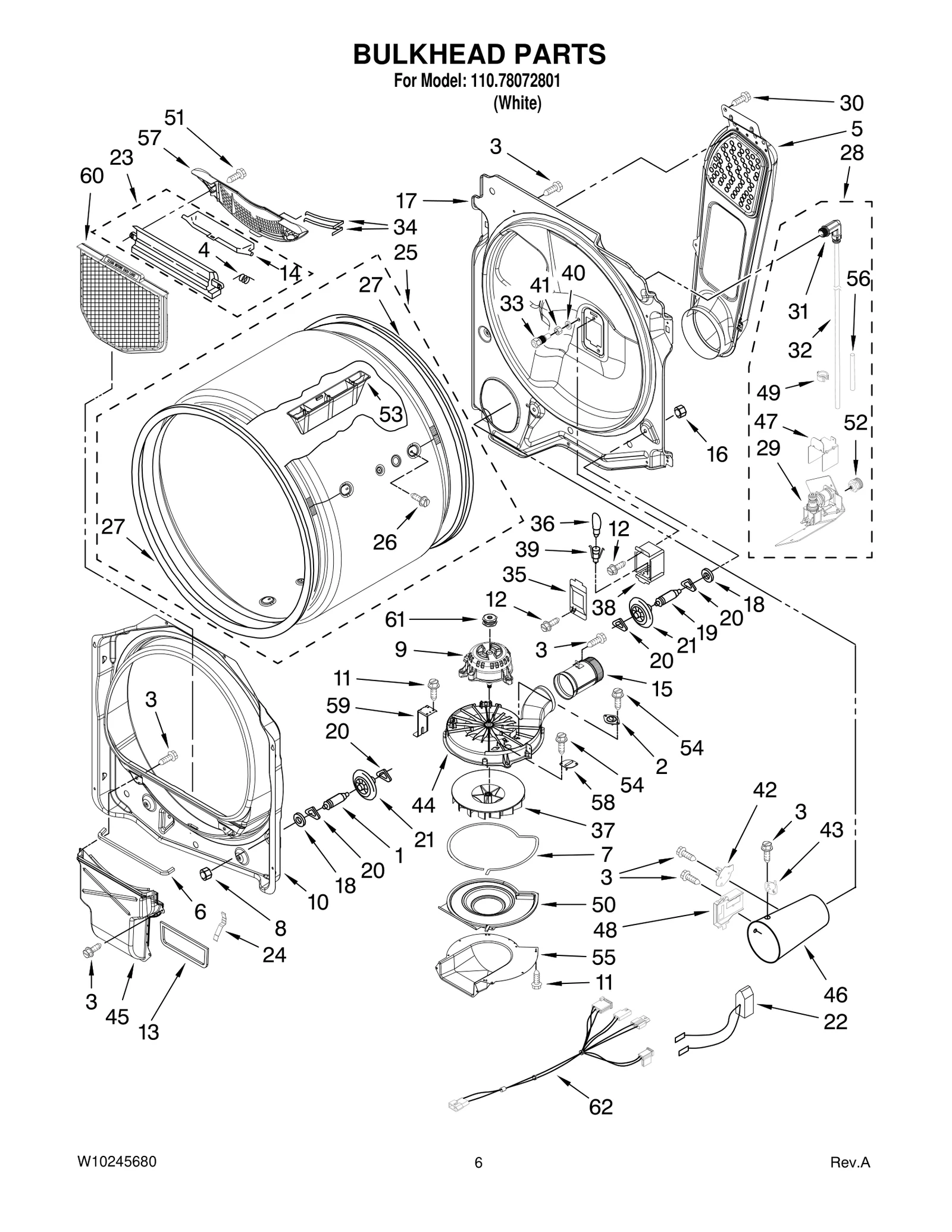 BULKHEAD PARTS