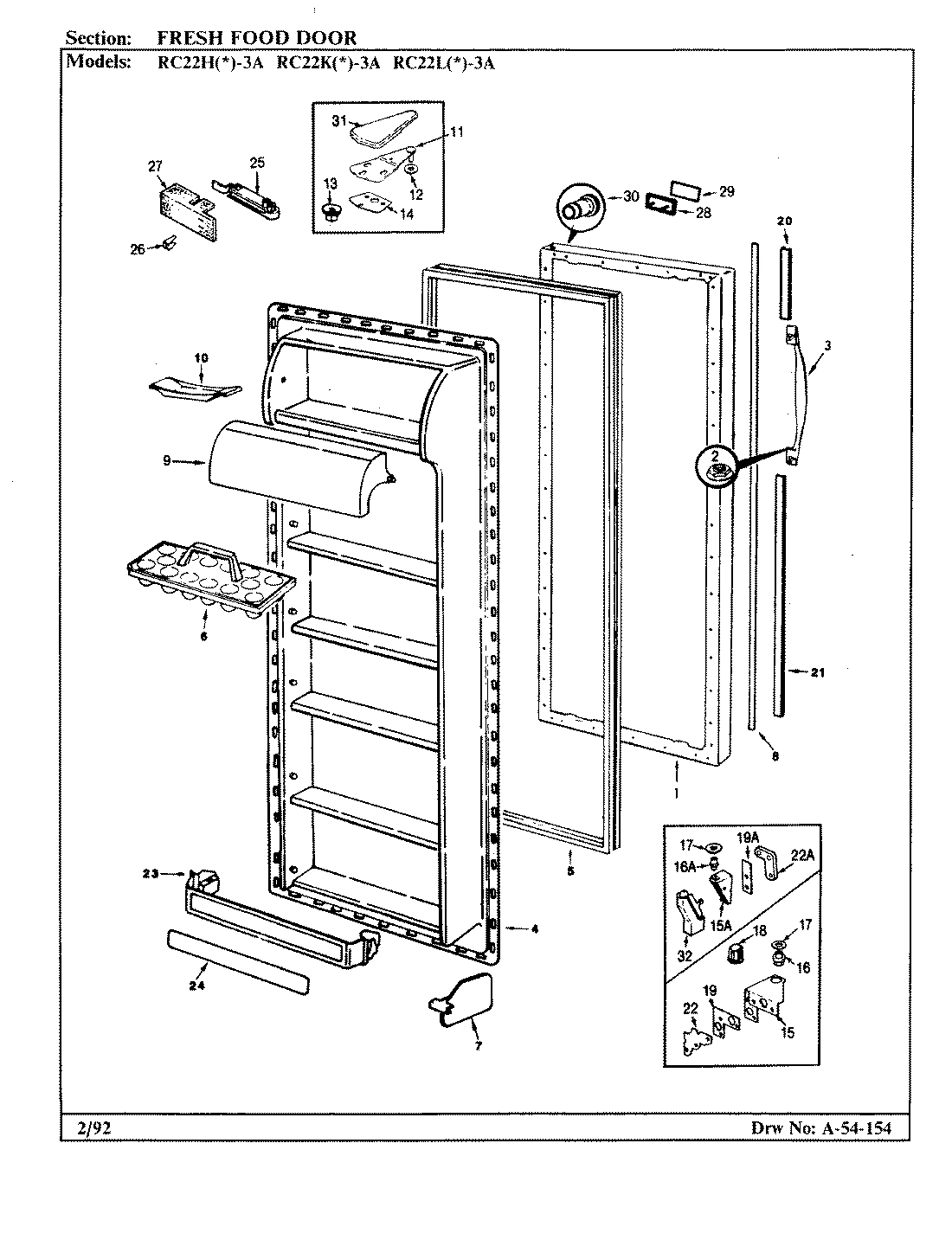 04 - FRESH FOOD DOOR
