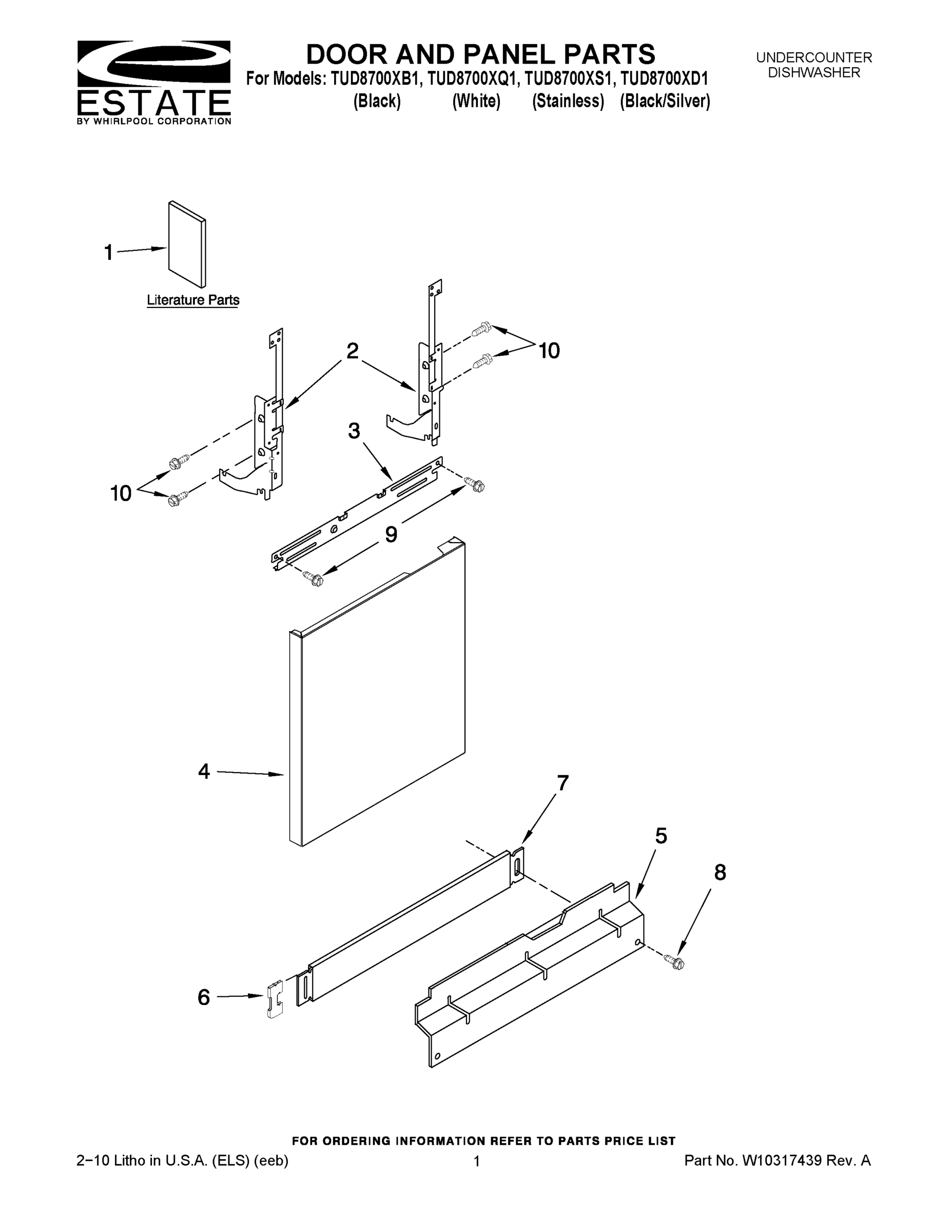 01 - DOOR AND PANEL PARTS