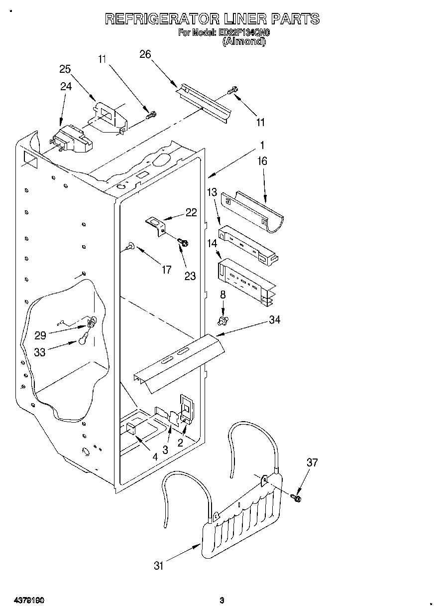 02 - REFRIGERATOR LINER