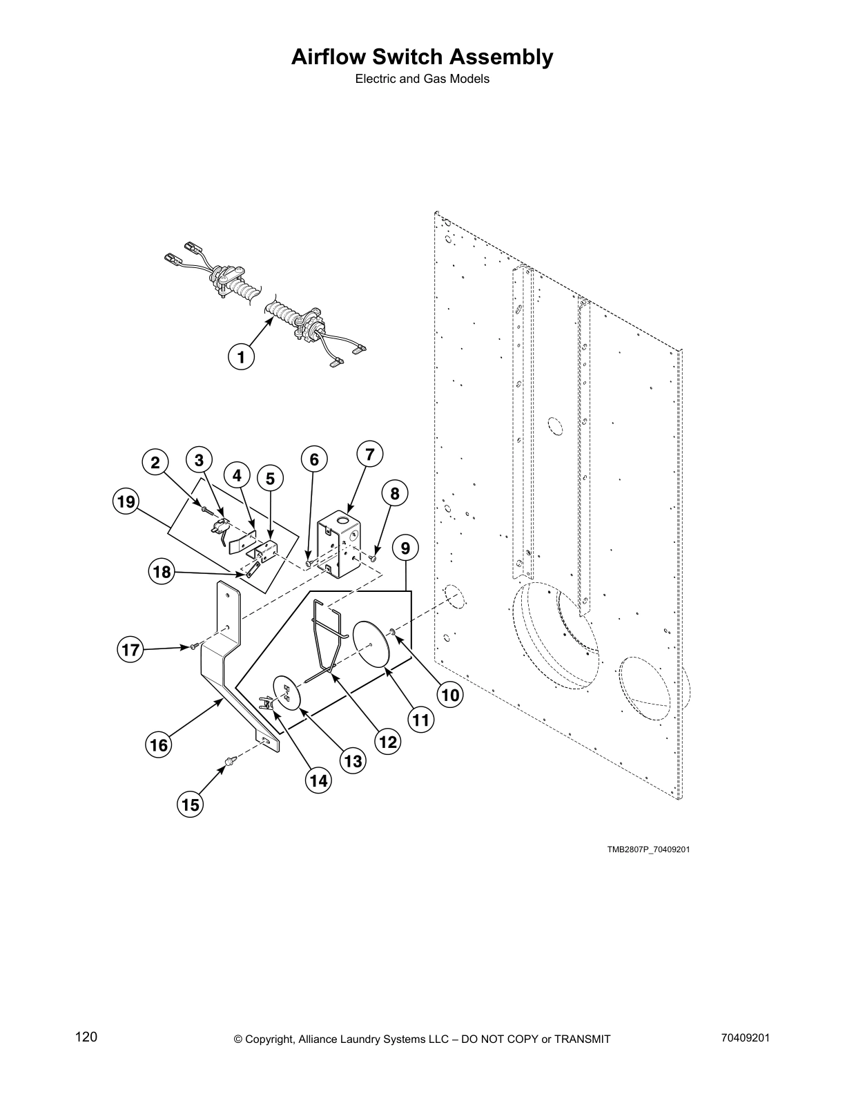 Airflow Switch Assembly