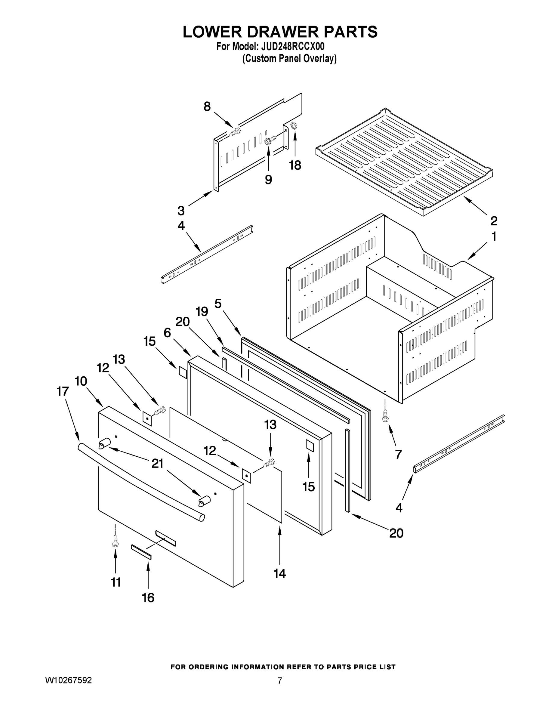 04 - LOWER DRAWER PARTS