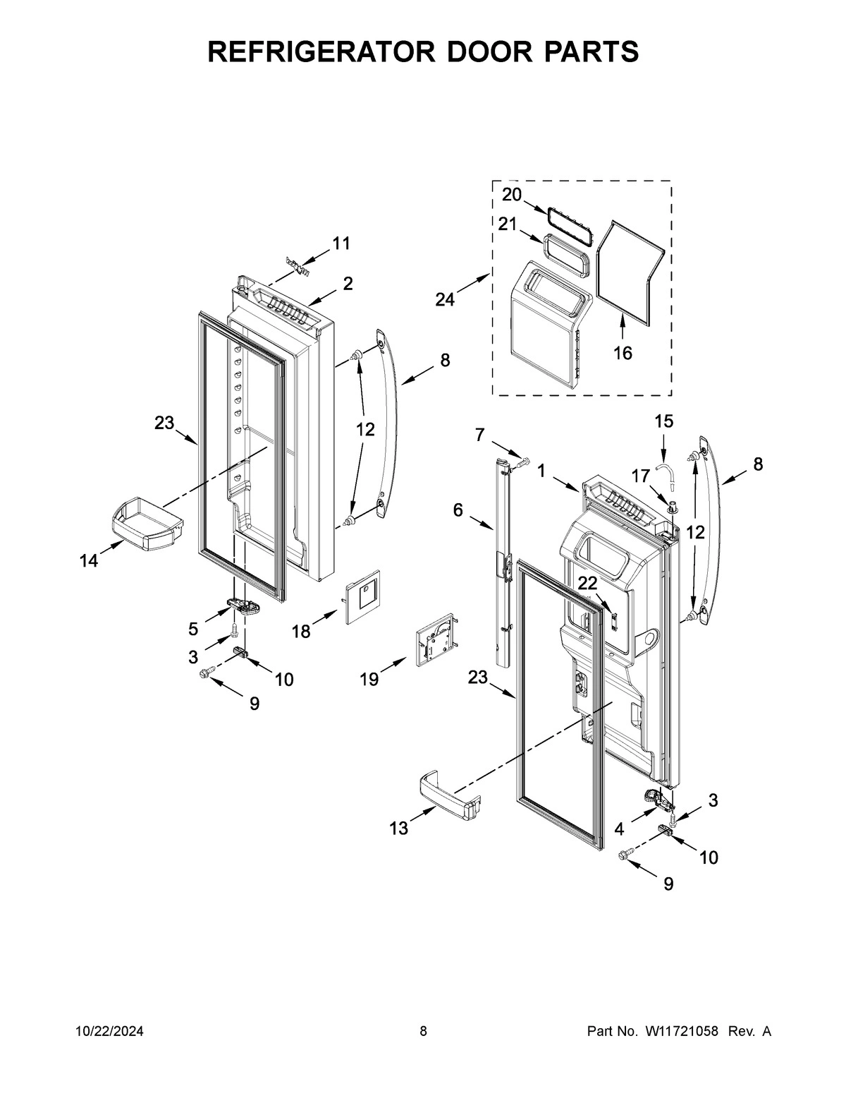 05 - REFRIGERATOR DOOR PARTS