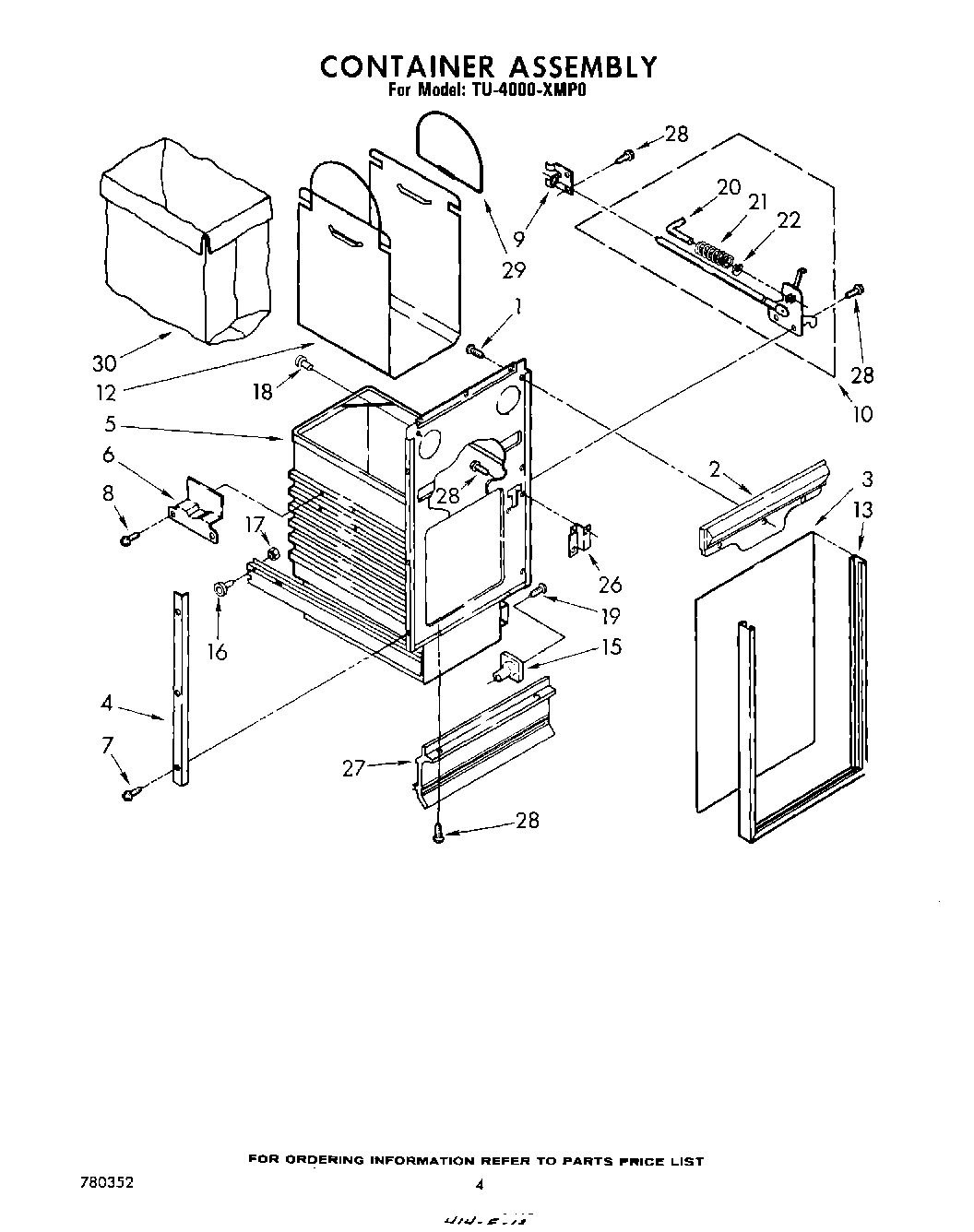 04 - CONTAINER ASSEMBLY