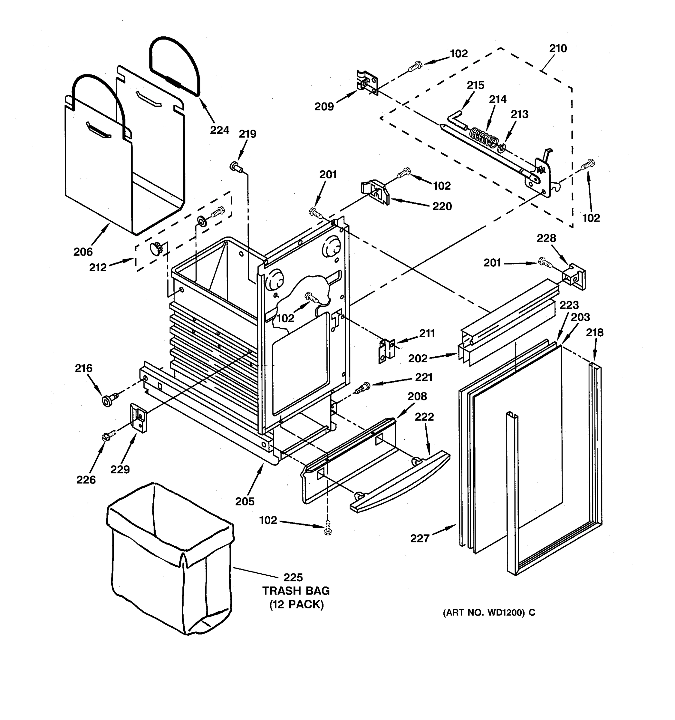 CONTAINER PARTS
