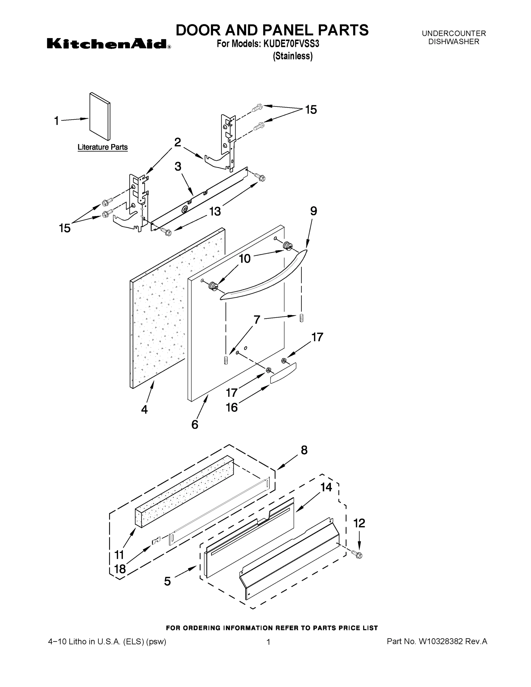 01 - DOOR AND PANEL PARTS