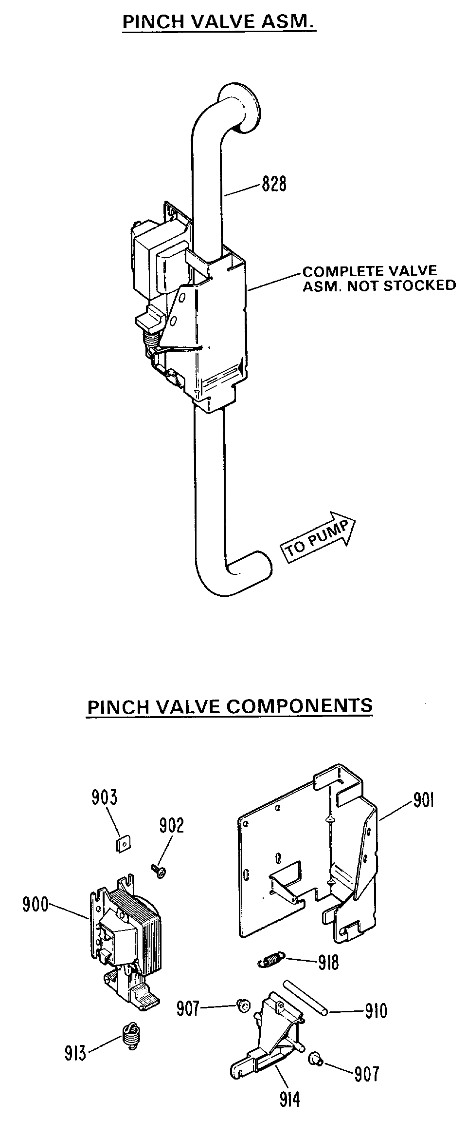 PINCH VALVE ASM.