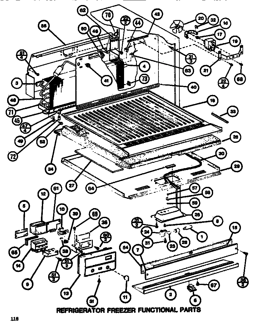 02 - FUNCTIONAL PARTS (REF/FRZ)