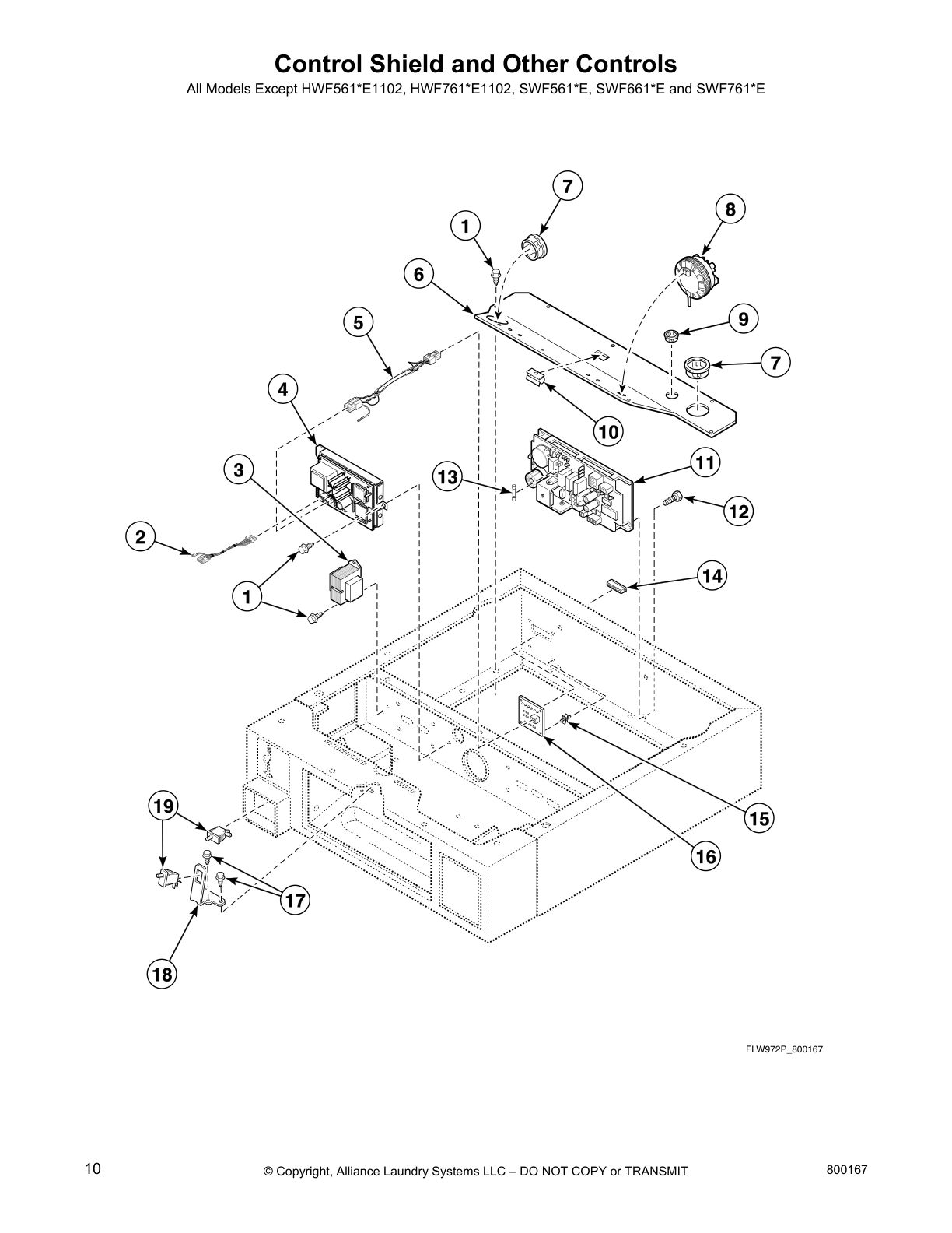 Control Shield and Other Controls