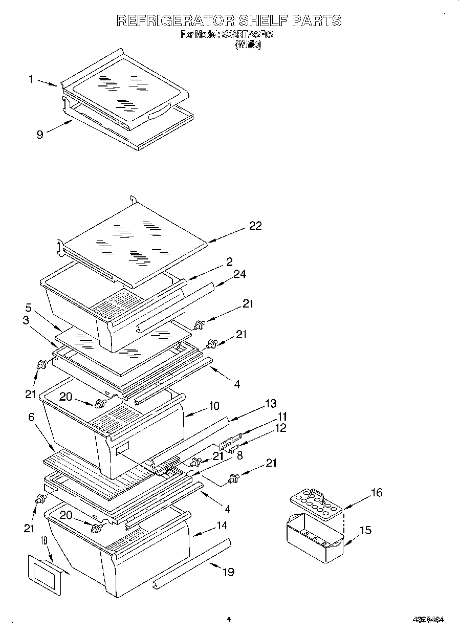 03 - REFRIGERATOR SHELF