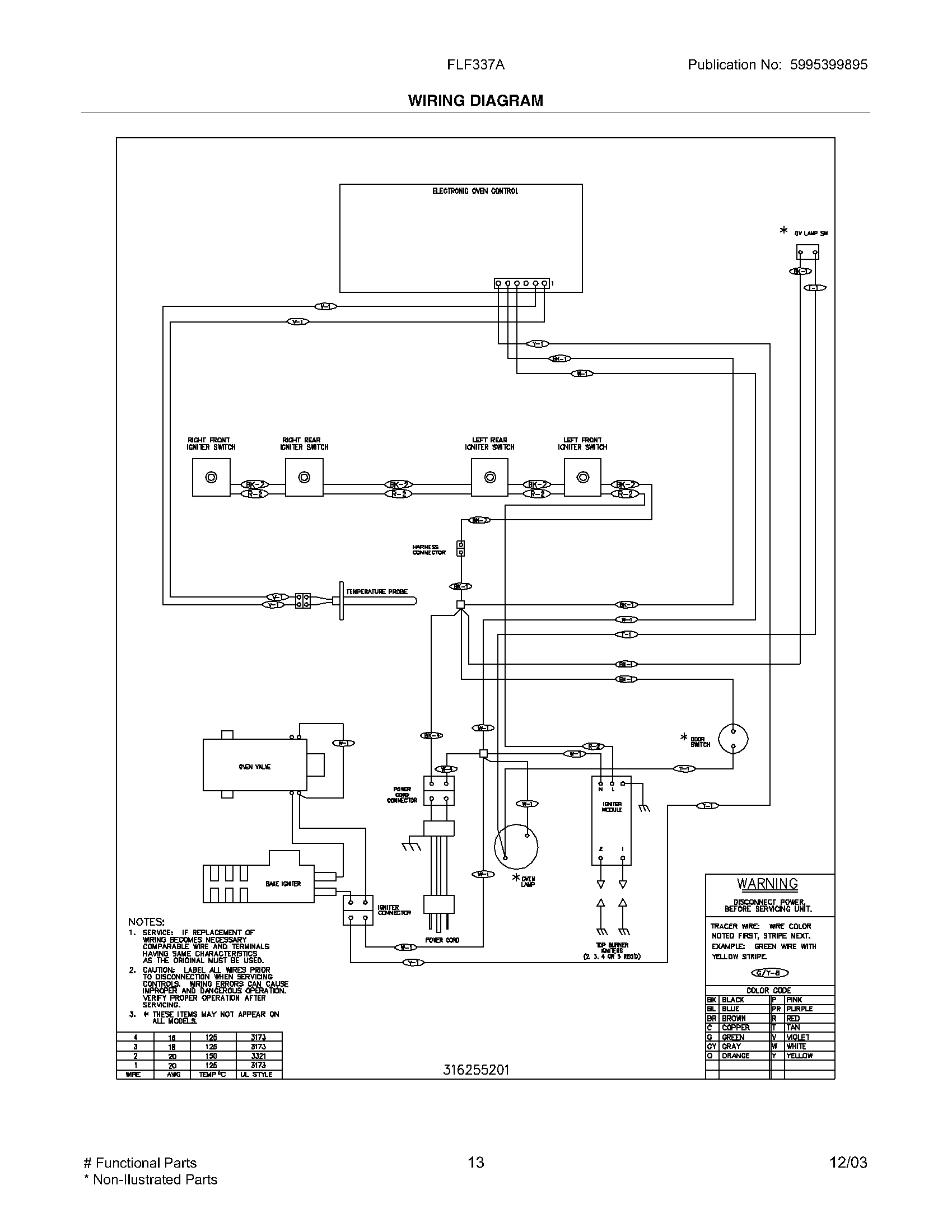 13 - WIRING DIAGRAM