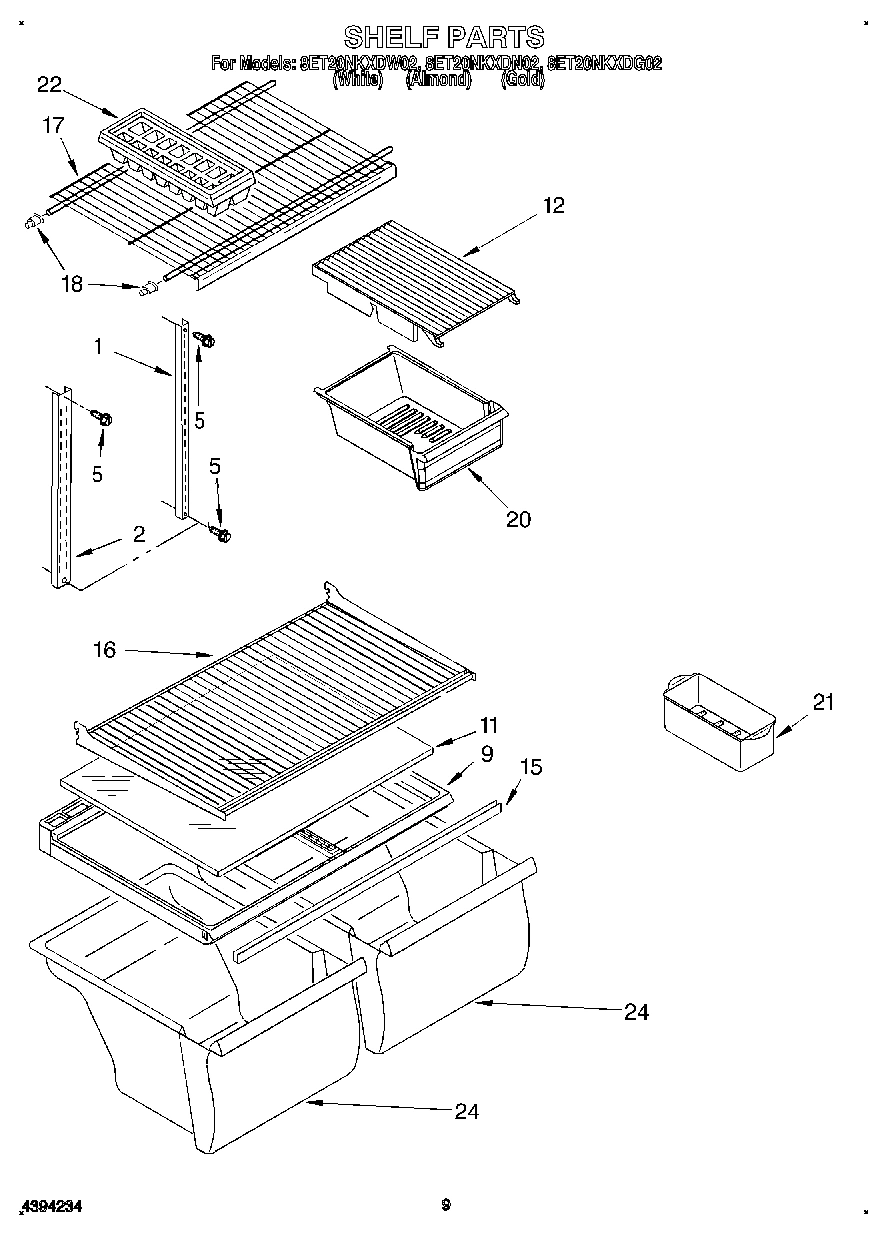 05 - SHELF, LIT/OPTIONAL