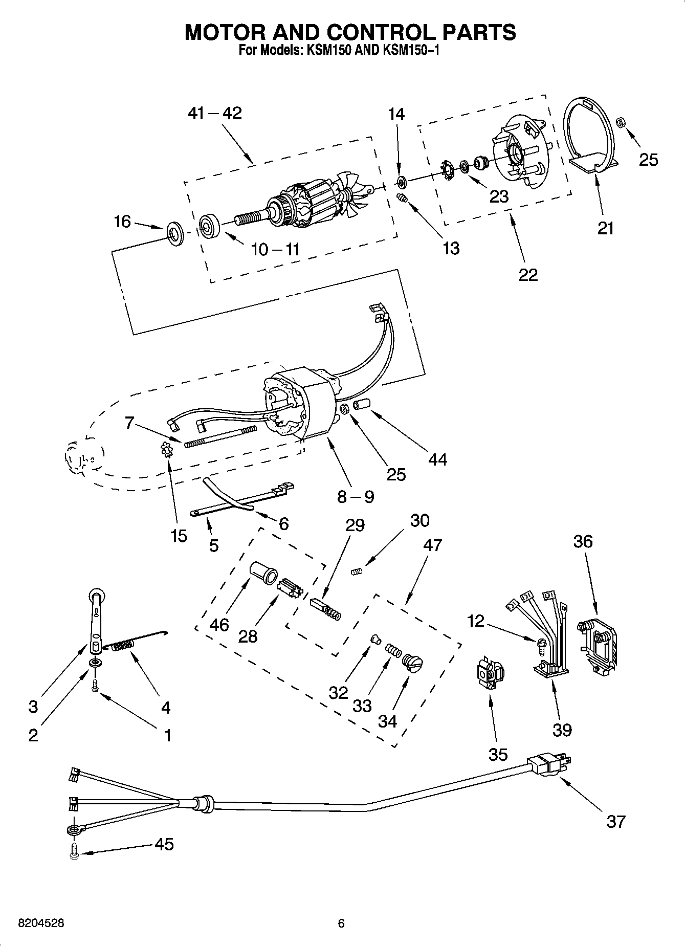 03 - MOTOR AND CONTROL PARTS