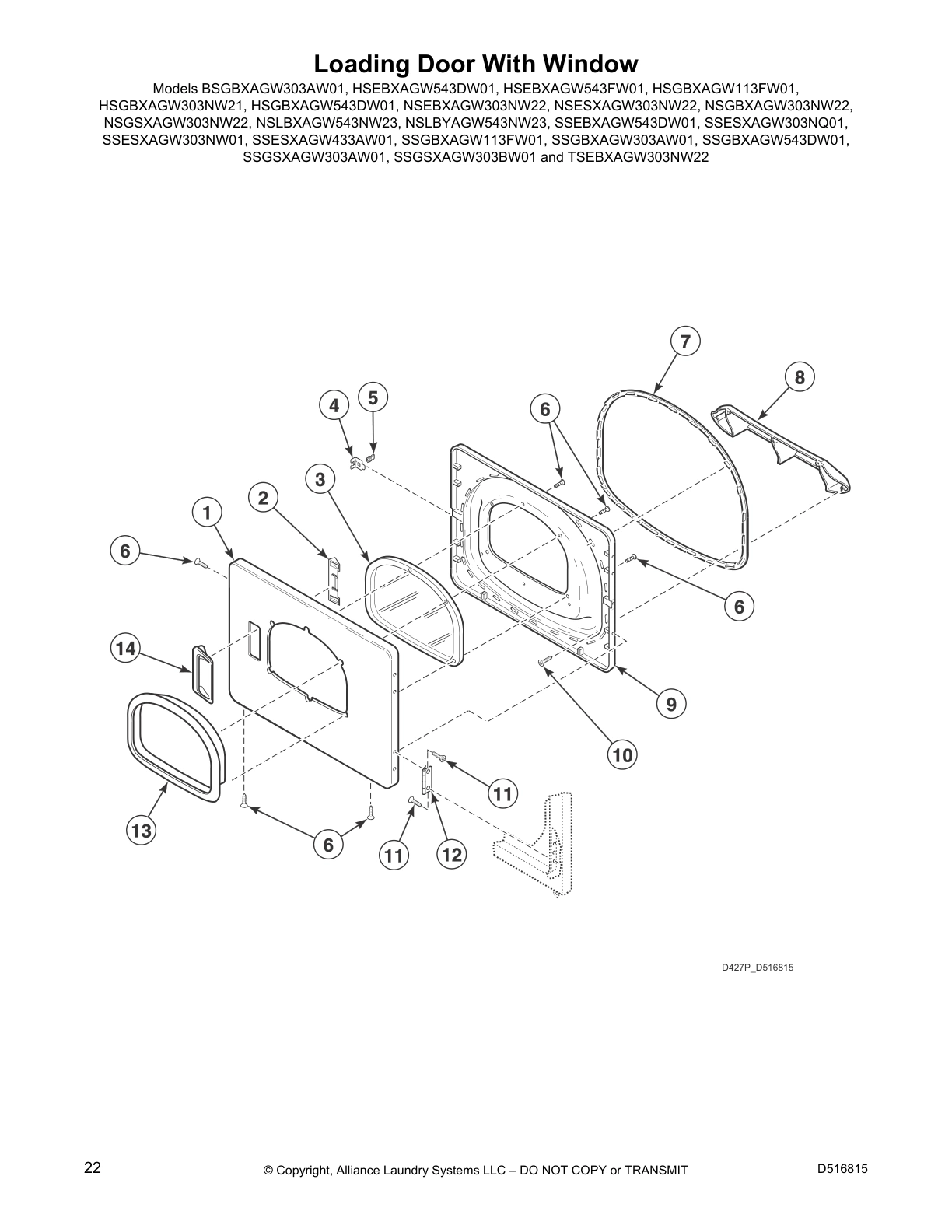 Loading Door With Window