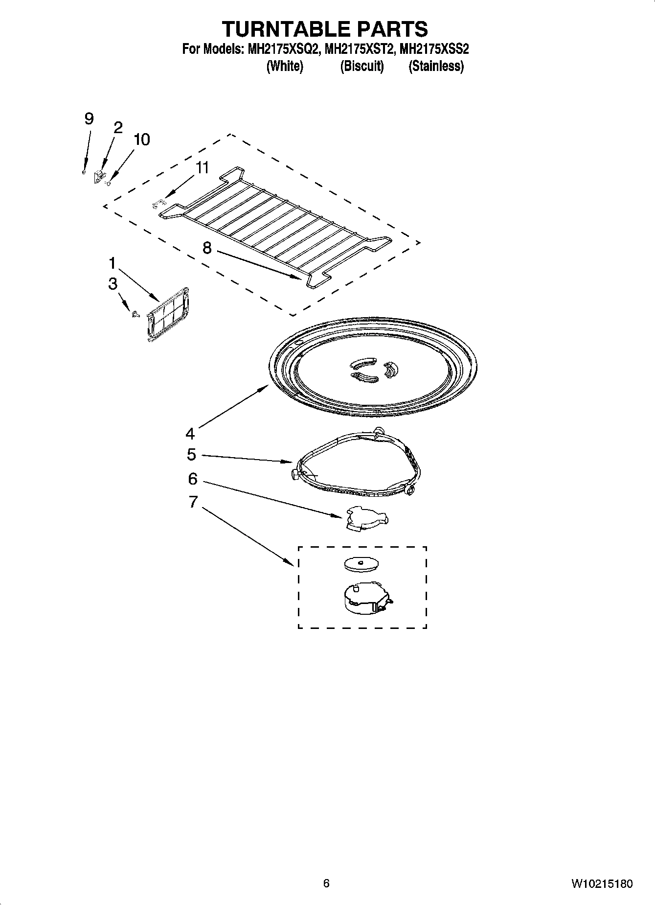 05 - TURNTABLE PARTS