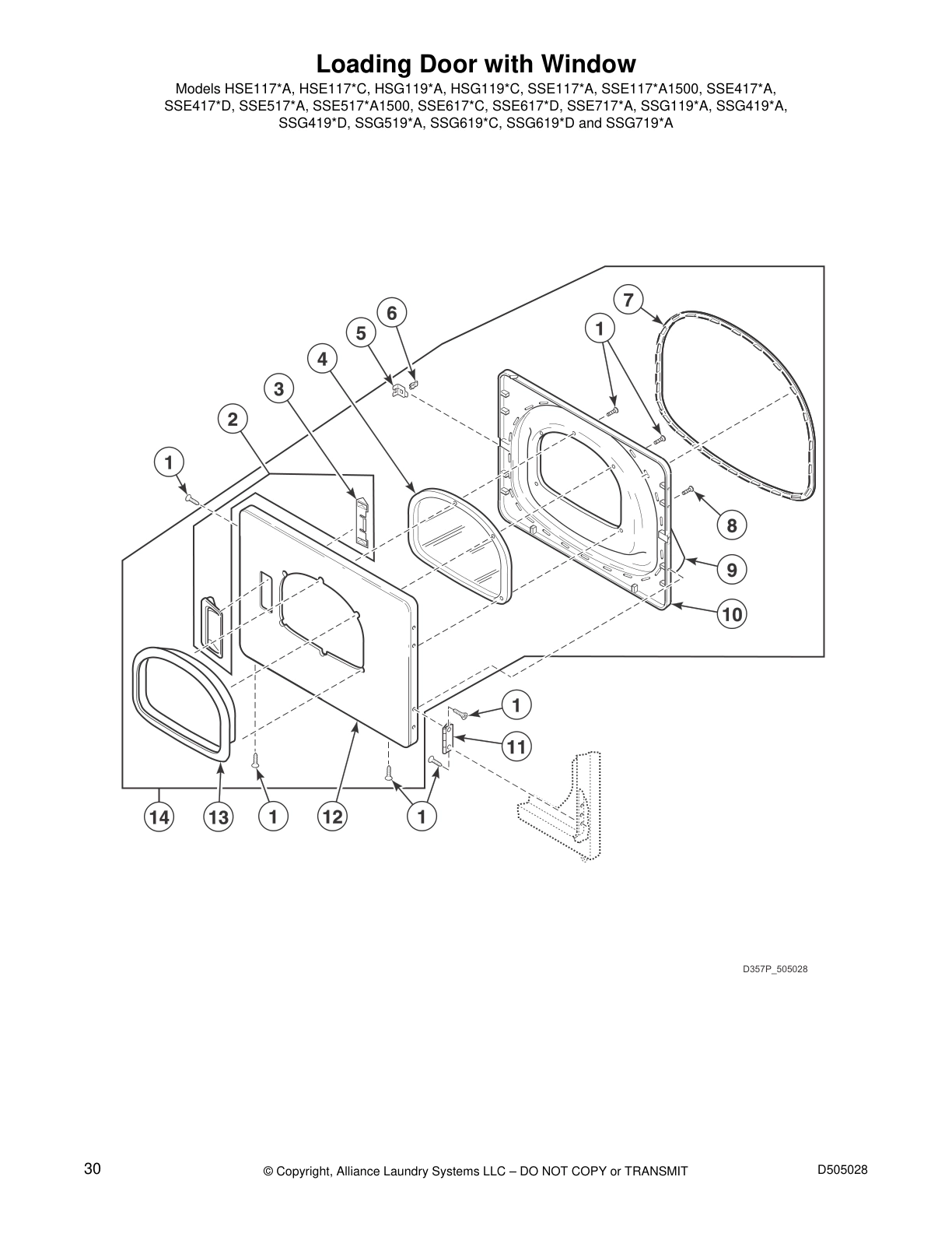 Loading Door with Window