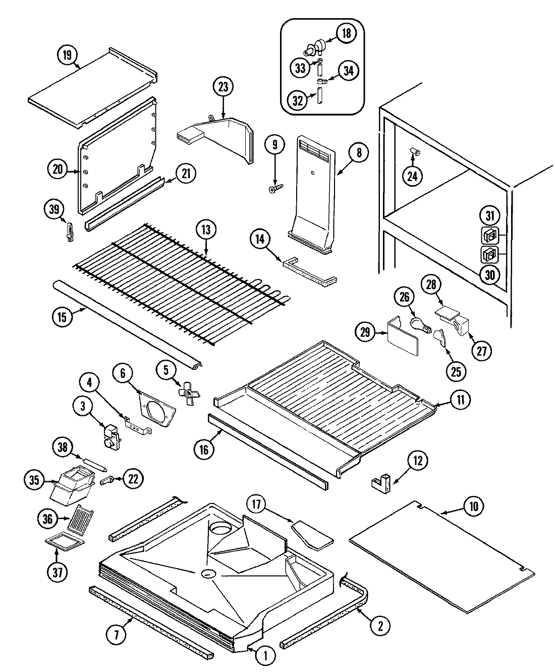 01 - FREEZER COMPARTMENT