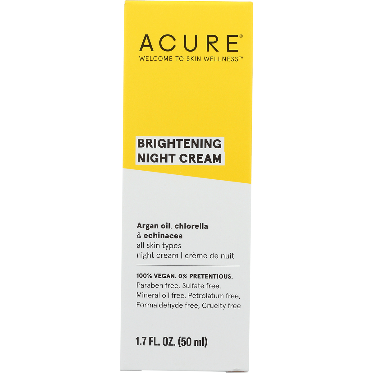 Acure Brightening Night Face Cream