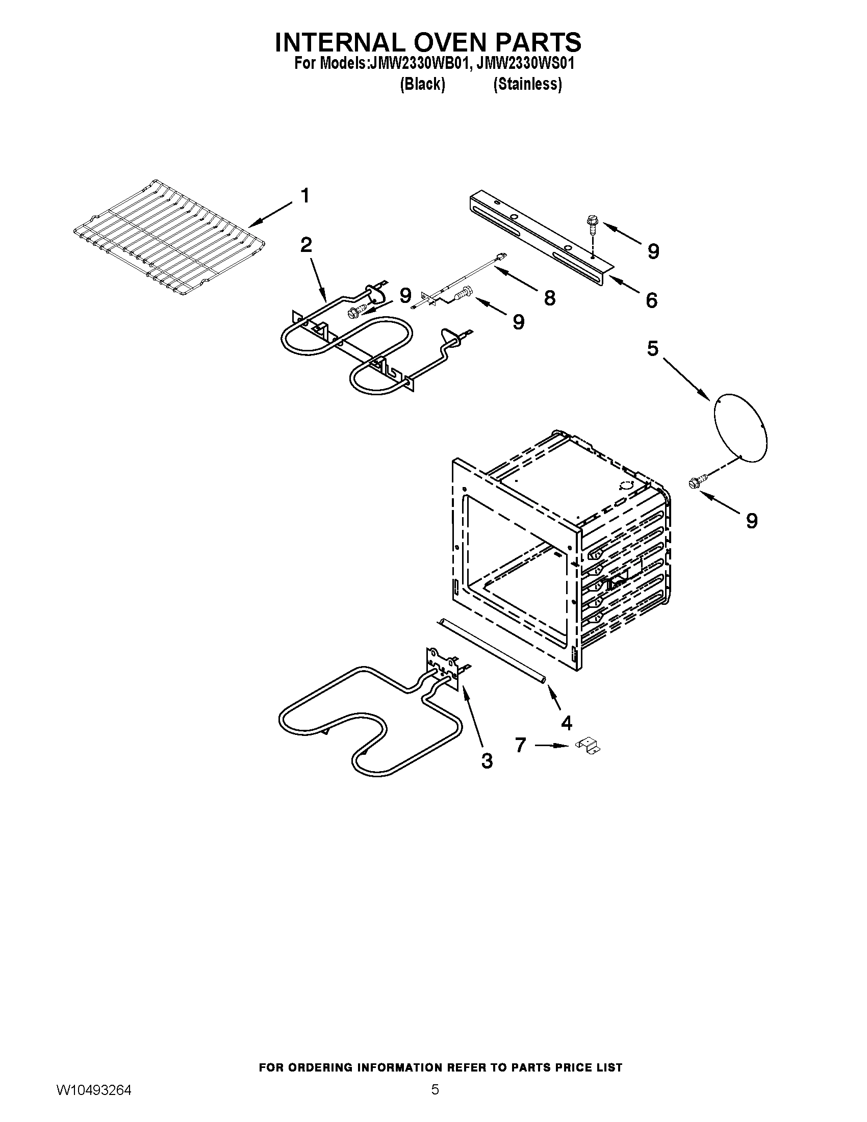 03 - INTERNAL OVEN PARTS