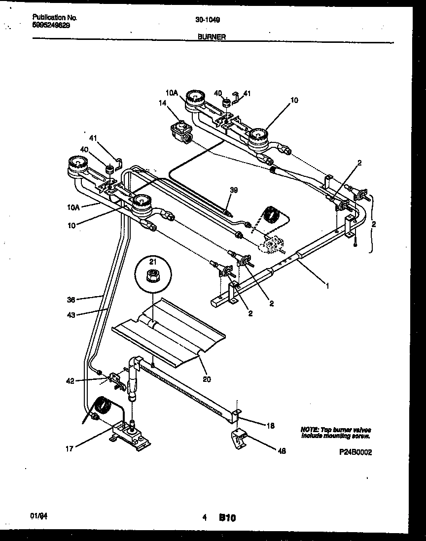03 - BURNER, MANIFOLD AND GAS CONTROL