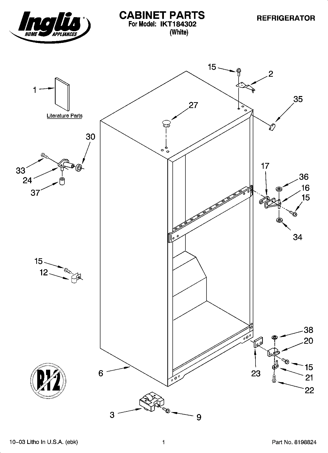 01 - CABINET PARTS