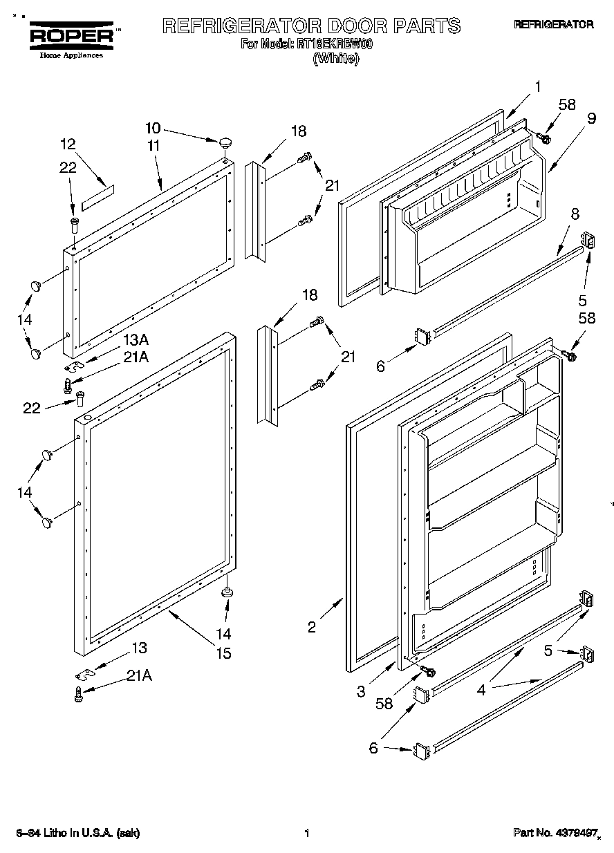 01 - REFRIGERATOR DOOR