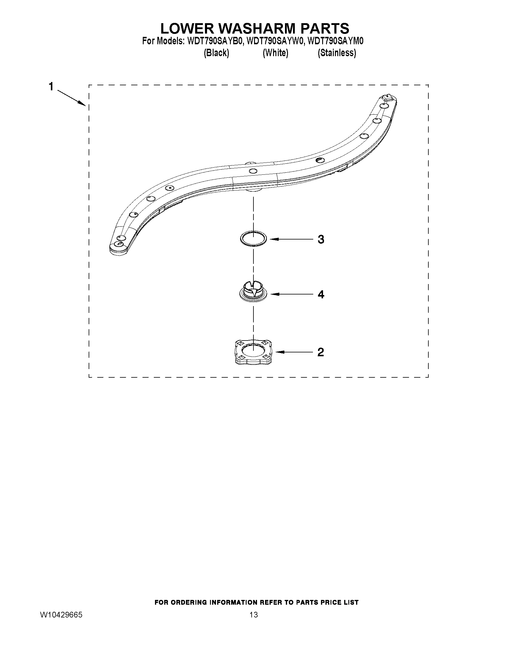 11 - LOWER WASHARM PARTS