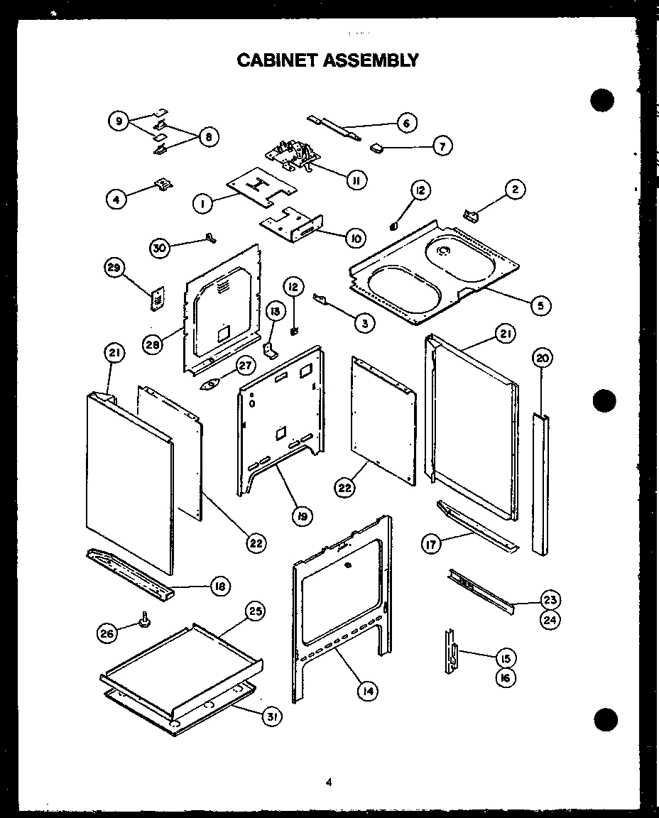 02 - CABINET ASSY
