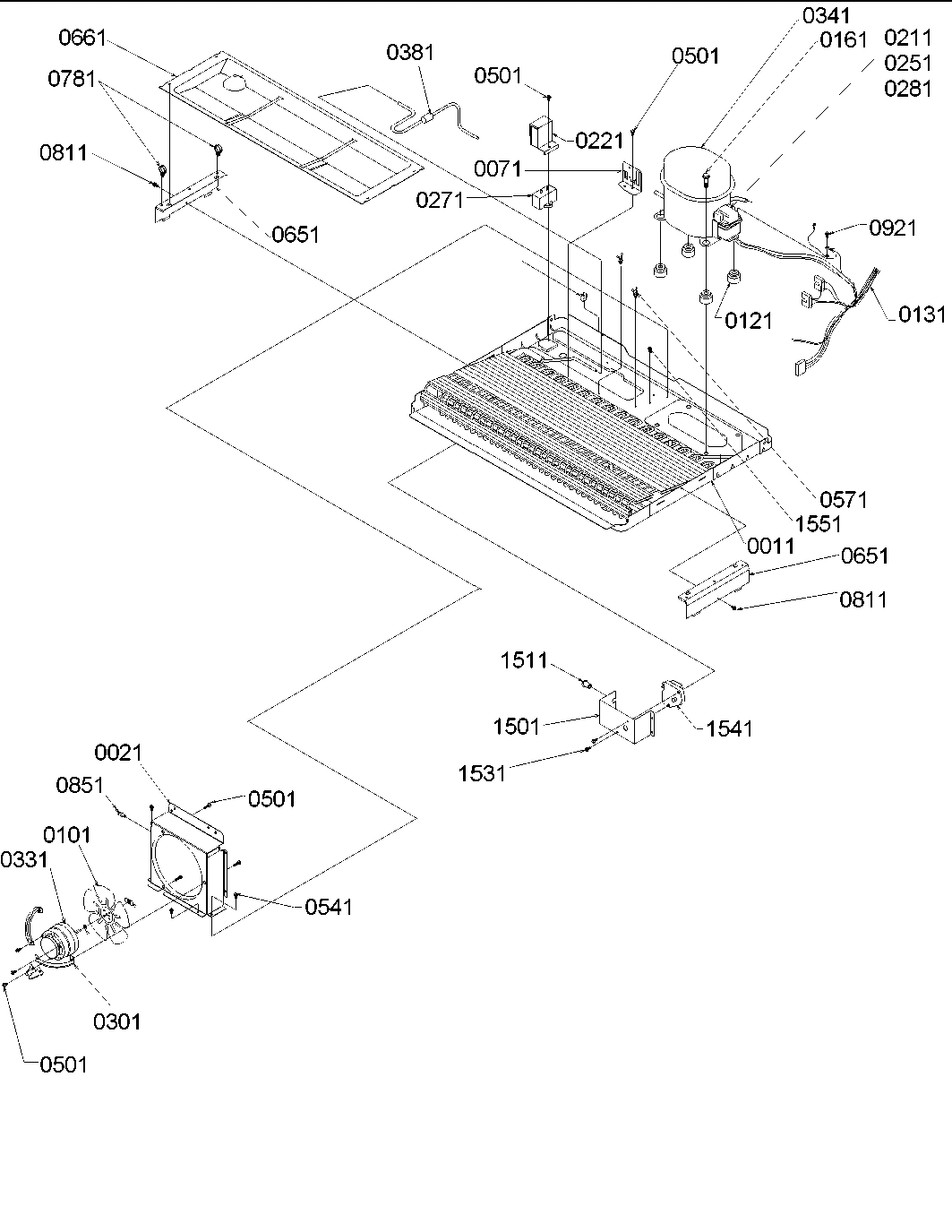 10 - MACHINE COMPARTMENT & MUFFLER ASSY