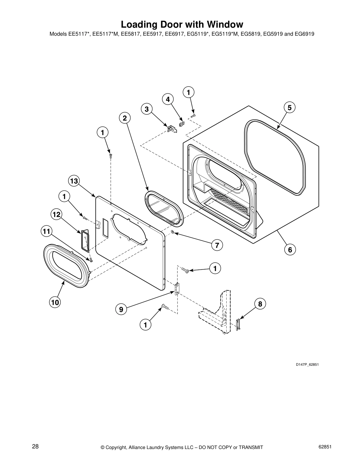 Loading Door with Window
