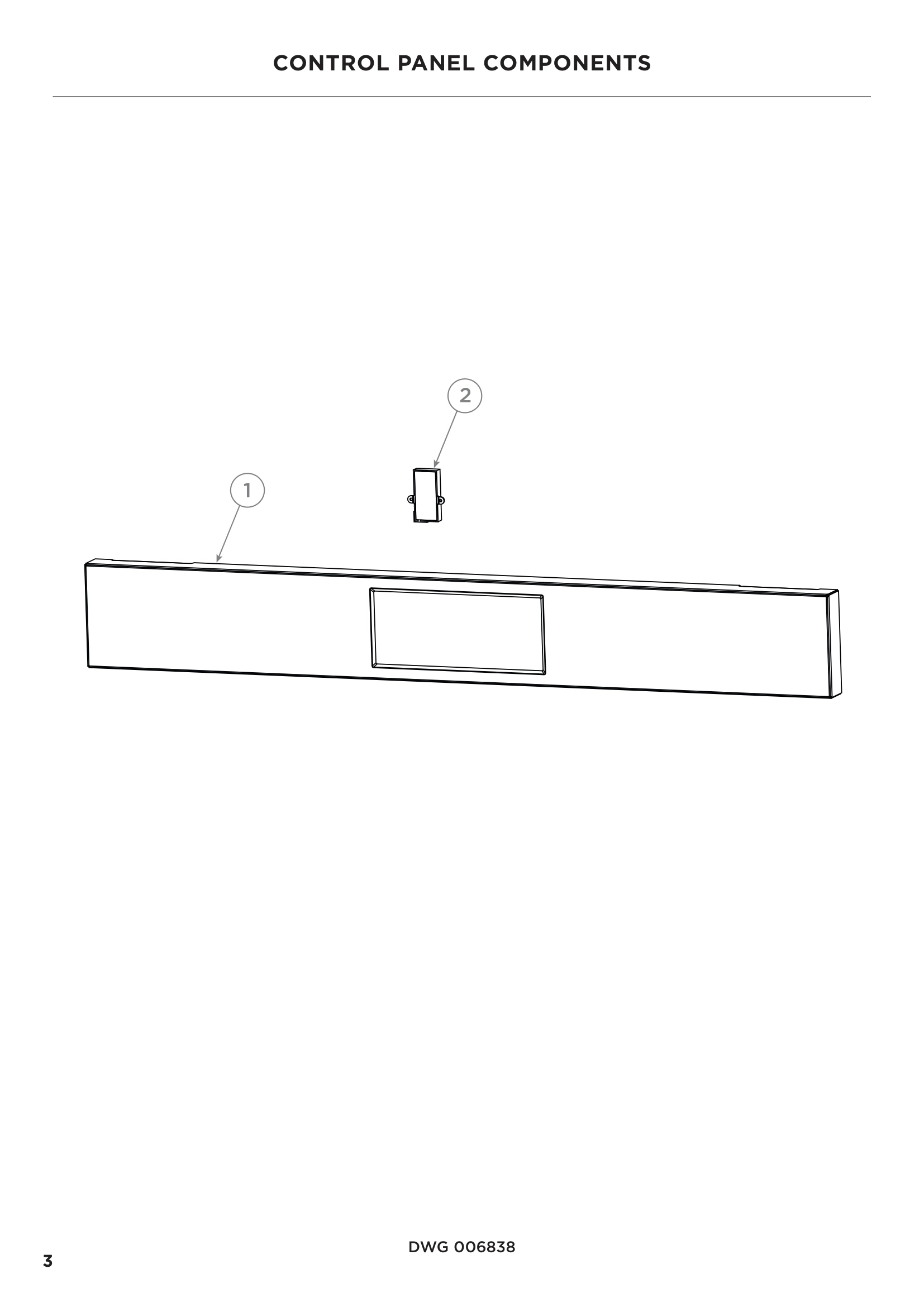 CONTROL PANEL COMPONENTS