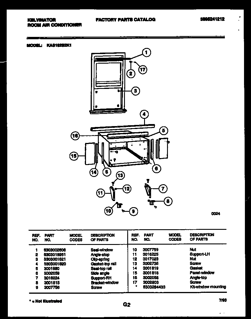 06 - CABINET AND INSTALLATION PARTS