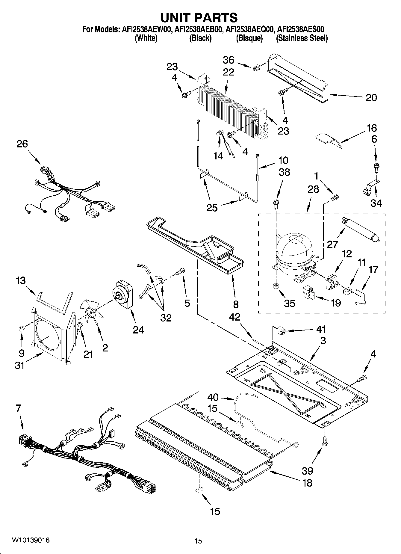 09 - UNIT PARTS, OPTIONAL PARTS (NOT INCLUDED)